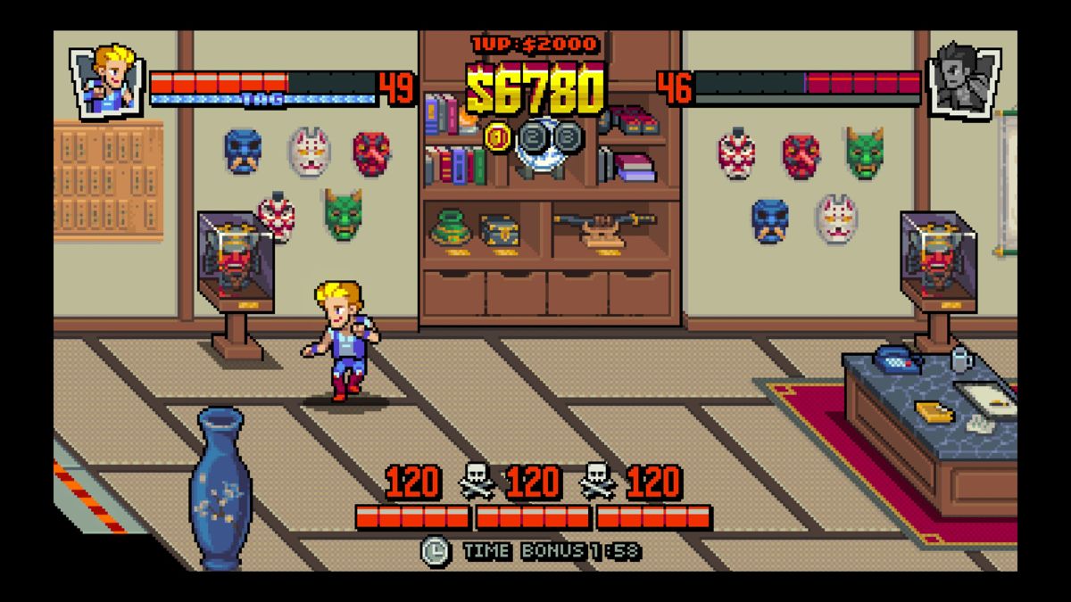 Double Dragon Gaiden: Rise of the Dragons screenshot 2 for Xbox Series X